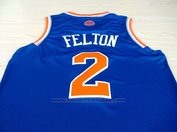 Maglia New York Knicks Raymond Felton #2 Blu